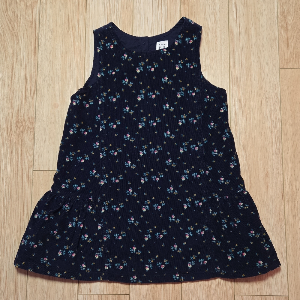 GAP Dark Blue Floral Kids Tank Top